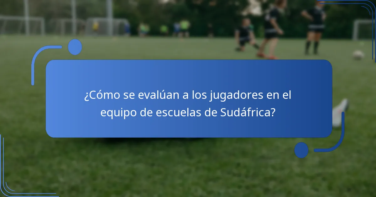 ¿Qué enfoques tácticos emplea el equipo de escuelas de Sudáfrica?