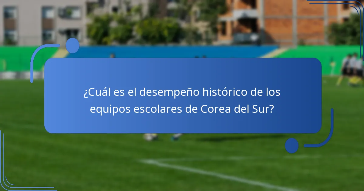¿Cuáles son los partidos clave en la historia del deporte escolar de Corea del Sur?