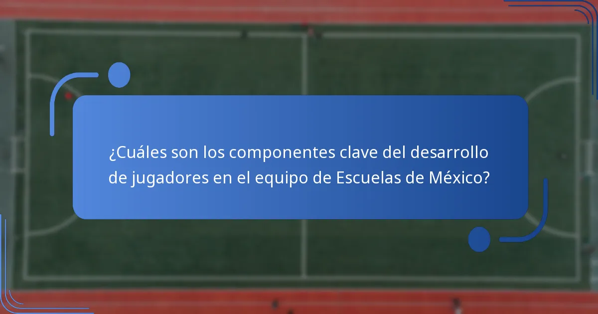 ¿Cuáles son los métodos de entrenamiento más efectivos para el desarrollo de jugadores?
