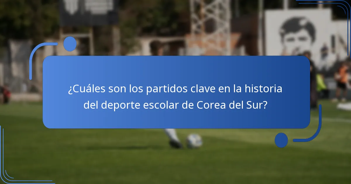 ¿Qué factores influyen en el rendimiento de los equipos escolares de Corea del Sur?