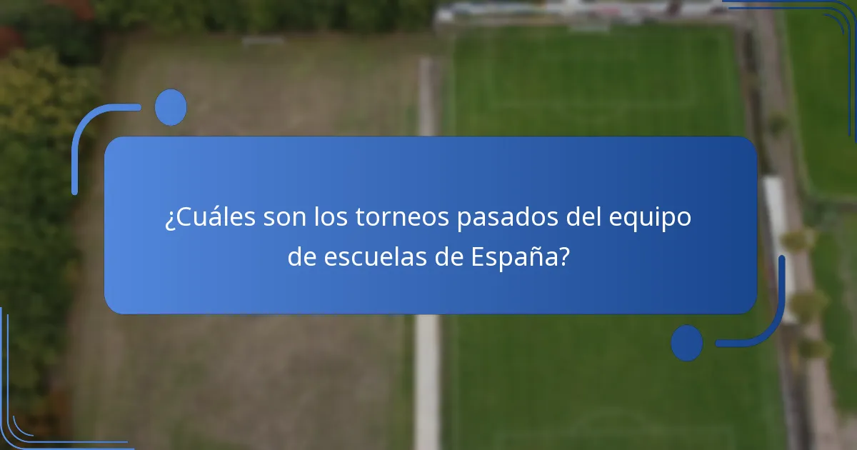 ¿Cómo se compara el equipo de escuelas de España con otros equipos escolares?
